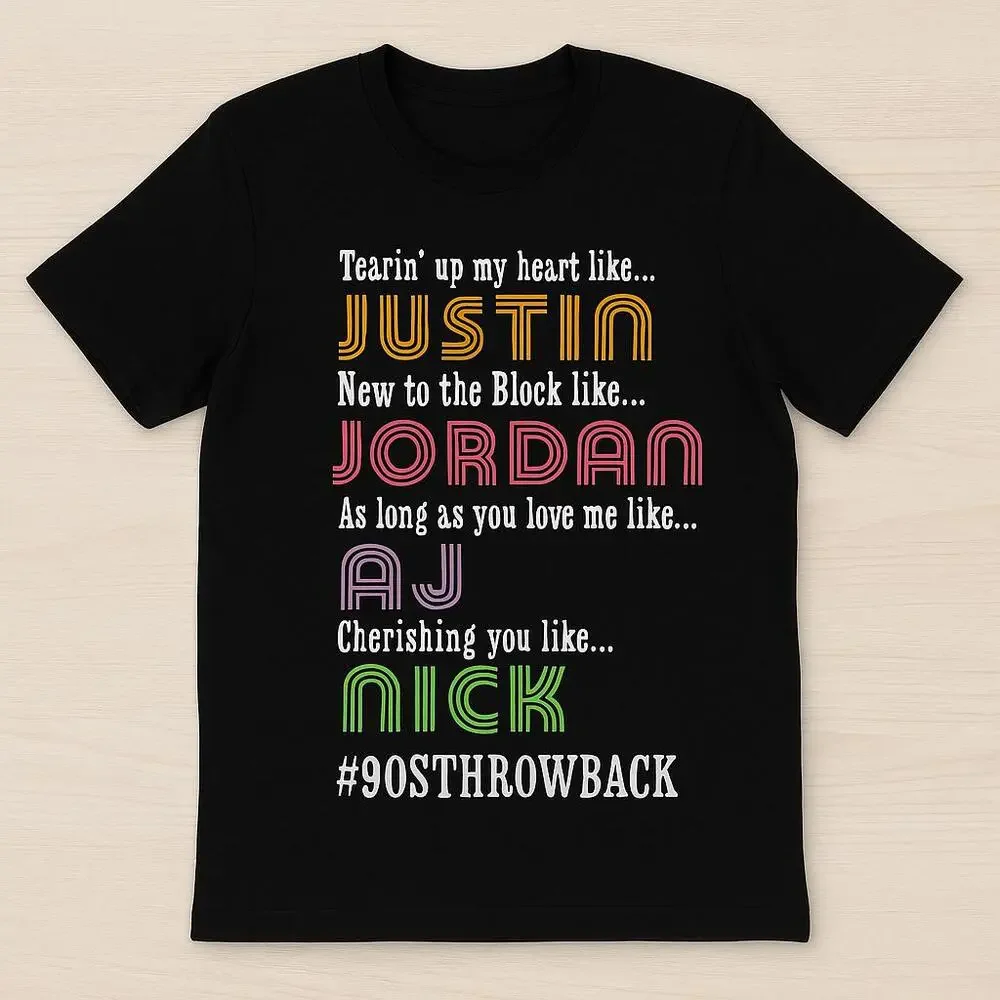 Throwback to 90s Music Scene Graphic Tee
